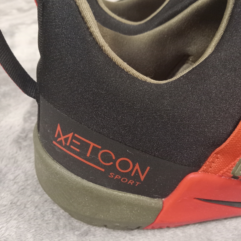 Nike Metcon Sport Men's Shoes - Black and Red  Sneaker Size 10 - Picture 9 of 11
